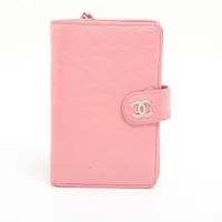 シャネル　カメリア　名刺入れ　ピンク CHANEL シャネル カメリア ココマーク 名刺入れ カード入れ