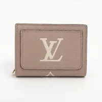 アンプラント　ポルトフォイユ　クレア　バイカラー　トゥルトレール×クレーム ヴィトン バイカラー モノグラム アンプラント ポルトフォイユ