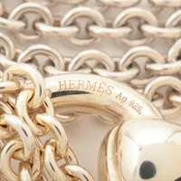 エルメス ギャロップ ネックレス 925 137.3g シルバー A3747626｜中古