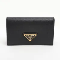 プラダ　PRADA サフィアーノ　レザー　カードケース　2MC223 未使用G有 楽天市場】PRADA プラダ カードホルダー サフィアーノレザー