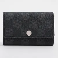 ルイヴィトン ダミエグラフィット 6連キーケース ブラックダミエ 箱付き Amazon | ルイヴィトン LOUIS VUITTON コインケース 小銭入れ