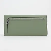 ロエベ アナグラム レザー 財布 グリーン WZ520132｜中古