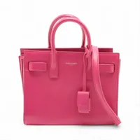 YSL ピンク ケープコート ビジューボタンうさみみファーコート - Ank Rouge(アン