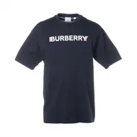 関税送料込 BURBERRY ロゴ Tシャツ コットン Burberry】ロゴプリントTシャツ【関税送料込】