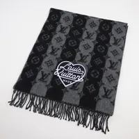 Louis Vuitton x NIGOコラボ カシミア マフラー LOUIS VUITTON - ルイヴィトン NIGOコラボ カシミアマフラー の