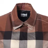 【美品】 BURBERRY バーバリー ノースリーブシャツワンピース 綿 38 高級感 BURBERRY LONDON バーバリーロンドン ワンピース 38 M