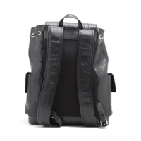 グッチ GGエンボスレザーリュック グッチ/リュックサック/GGエンボス バックパック/黒/GGエンボス