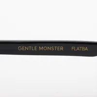 ジェントルモンスター FLATBA サングラス レジン ブラック Lang