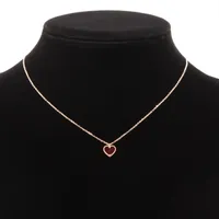 ヴァンクリーフ＆アーペル スウィート ハート ペンダント カーネリアン スウィート ハート ペンダント 18K ローズ ゴールド