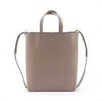 セリーヌ バーティカルカバスモール レザー 2WAYハンドバッグ