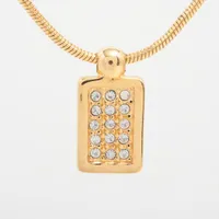 ◇ディオール◇DIOR NIGHT CODE/ネックレス/ブランド DIOR | Dior Night Code ネックレス メタル・クリスタル・ラッカー