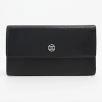 シャネル ココマーク キャビアスキン 財布 ブラック ゴールド
