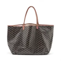 ゴヤール PVCレザー 沖縄 PM 2way トートバッグ GOYARD 新品同様 ゴヤール ポワティエ PM 2way トート