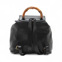 グッチ バンブー ブラックレザー ナイロン バックパック リュック 楽天市場】グッチ GUCCI バンブー リュックサック バックパック