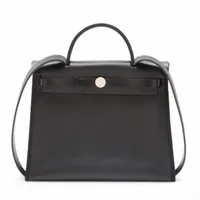 エルメス エールバッグ ジップ 31 トワルアッシュベルリンヌx