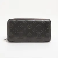 ヴィトン モノグラム エンボス ジッピーウォレット M81763 アントラ