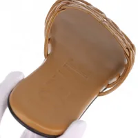 ロエベ ペタル レザー サンダル ロエベ LOEWE LOEWE サンダル PETAL ANAGRAM SLIDE LLSP465X08