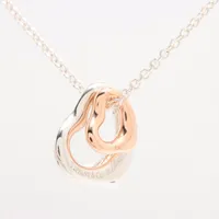 ティファニー　オープンハート　ダブルハート　コンビ　ネックレス　925 750 楽天市場】TIFFANY&Co. ティファニー ダブルオープンハート