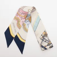 エルメス ツイリー GRAND APPARAT 盛装の馬 スカーフ シルク