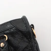 本日購入専用【超美品】バレンシアガ　シティクラッシック　ブラックレザーショルダー 本日購入専用【超美品】バレンシアガ シティクラッシック