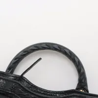 本日購入専用【超美品】バレンシアガ　シティクラッシック　ブラックレザーショルダー 本日購入専用【超美品】バレンシアガ シティクラッシック