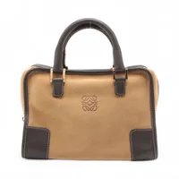 LOEWEロエベ　アナグラム　アマソナ５０　ボストンバック　スエード×レザー 楽天市場】美品 LOEWE ロエベ アマソナ50 アナグラム 男女兼用