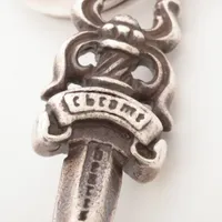 クロムハーツ クラシックリンク キーチェーン 素材表記なし 51.9