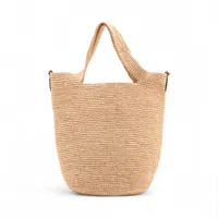 ロエベ　ラフィア　スリット　2way バッグ LOEWE 美品/ ロエベ ラフィア 2WAY スリットバッグ ショルダー