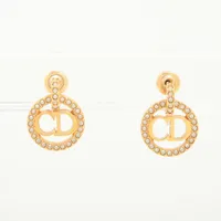 DIOR フープピアス Clair D Lune クレール ディー リュヌ 片耳 ディオール Dior DIOR ディオール CLAIR D LUNE クレール ディー