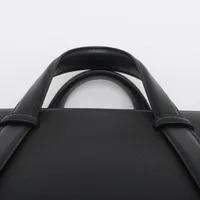 フェンディ ボストン 365 レザー 2WAYハンドバッグ ブラック