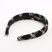 シャネル　カチューシャ　ブラック カチューシャ 黒 ブラック（黒）系 CHANEL(シャネル