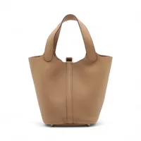 HERMES ピコタンロック　MM ビスキュイ　ゴールド金具　新品 楽天市場】HERMES エルメス ピコタンロックMM セージ ゴールド