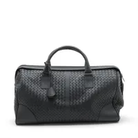 本物 名作 ボッテガ ヴェネタ 2WAY イントレチャート 切替 ボストンバッグ BOTTEGA VENETA - 本物 名作 ボッテガ ヴェネタ 2WAY イントレ