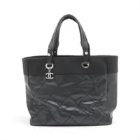 ❣️美品❣️CHANEL パリビアリッツGM コーティングキャンバス トートバッグ シャネル パリビアリッツGM コーティングキャンバス トート