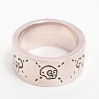 ・.。*GUCCI ゴースト リング 925・.。* 楽天市場】【送料無料】 グッチ リング シルバー ゴースト 指輪