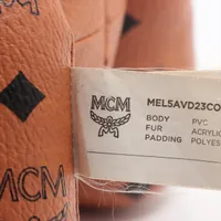MCM ぬいぐるみ ドール-ヴィセトス Sサイズ MCM ヴィセトス ぬいぐるみ PVC×レザー コニャック ラビット