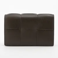 美品✨ボッテガヴェネタ　マキシイントレチャート　カードケース　ブラック　レザー SALE｜BOTTEGA VENETA ボッテガヴェネタ / マキシイントレ