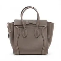 CÉLINE ラゲージマイクロショッパー　ベージュ　レザー　美品 楽天市場】セリーヌ マイクロショッパー ラゲージ（カラー