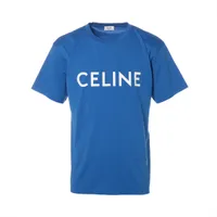 CELINE Tシャツ S セリーヌ コットン Tシャツ S レディース ホワイト 2X897671Q