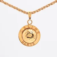 セリーヌ ネックレス GP ゴールド スターボール A3752897｜中古