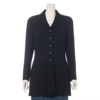シャネル 95P コットン×シルク ジャケット 38 レディース