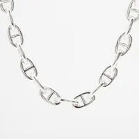 エルメス シェーヌダンクルMM ネックレス 36コマ 925 107.4g