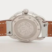 エルメス アルソー AR13.430 SS SS×革 QZ 白文字盤 A3753577｜中古