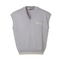 クリスチャンディオール カシミヤニット シルクベスト ニットベスト イタリア製 Christian Dior】クリスチャンディオール『ロゴ ニットベスト