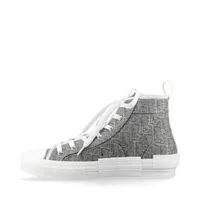 R　Dior B23ハイカットスニーカー(ホワイト) ディオール DIOR B23 OBLIQUE テクニカルファブリックハイカット