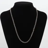 【入手困難超美品】クロムハーツ　ペーパーチェーン24インチ　ラージCHクロス クロムハーツペーパーチェーンネックレス 24インチ（約61cm