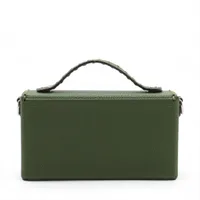 美品■フェンディ エピ クレスト FF ショルダーバッグ 2way グリーン系 美品□フェンディ エピ クレスト FF ショルダーバッグ 2way