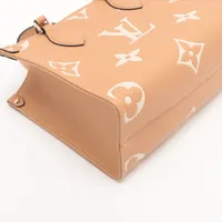 【安心鑑定付】ルイヴィトン　オンザゴー　PM LOUIS VUITTON ルイヴィトン オンザゴーPM バイカラーモノグラム