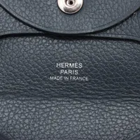 【美品】HERMES ネイビー コインケース　バスティア 楽天市場】HERMES エルメス コインケース BASTIA VERSO