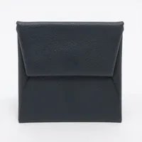 エルメス バスティア エバーカラー コインケース ネイビー